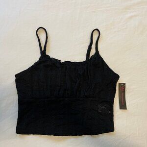 No Boundaries Black Lace Corset size S